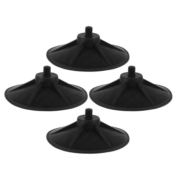 OUNONA Kickboxing Bag Stand Portable Suction Base for Training 4Pcs