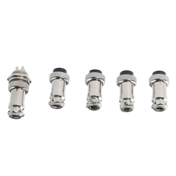 unbranded 5 PCS Electrical Connectors Multi Plug Outlet Car Wire Silver
