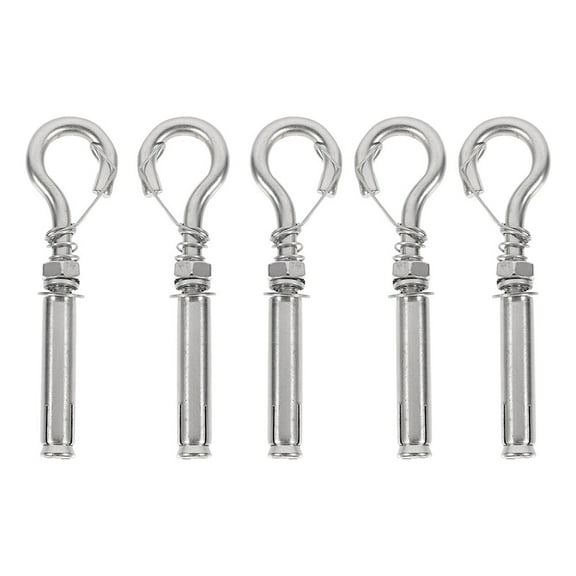 unbranded 5 Pcs Anchor Screw Expansion Ring Manhole Cover Net Hook Bolts