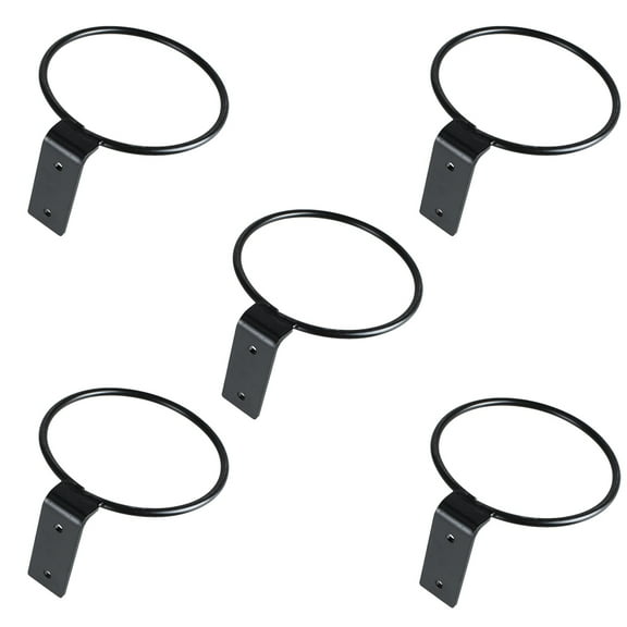 unbranded  5 Pcs Basketball Display Rack Wall Plant Holder Mount