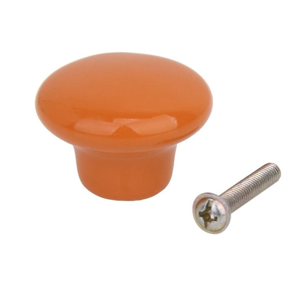 unbranded 5 Pcs Cabinet Knobs Chest of Drawers Handles Child Orange