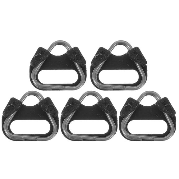 CRILSTYLEO Triangle Split Rings Metal Camera Accessories 5Pcs