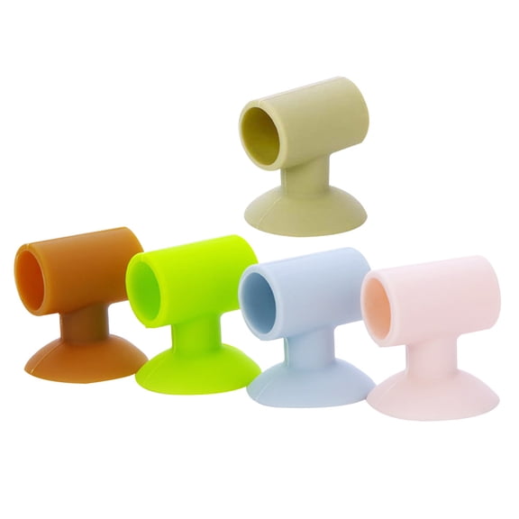 unbranded 5 Pcs Door Lock Protective Pad Protector Indoor Noise Bumper