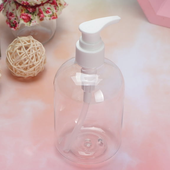 Masteelf White Plastic Dispensers with Press Pump Design for Storage 5pcs Set Easy to Refill and .87 Inches