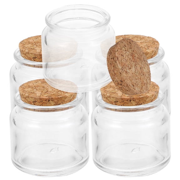 WHAMVOX Oil Scented Candle Cups Modern for Home Decor Tealight Candles 5Pcs 2.6In