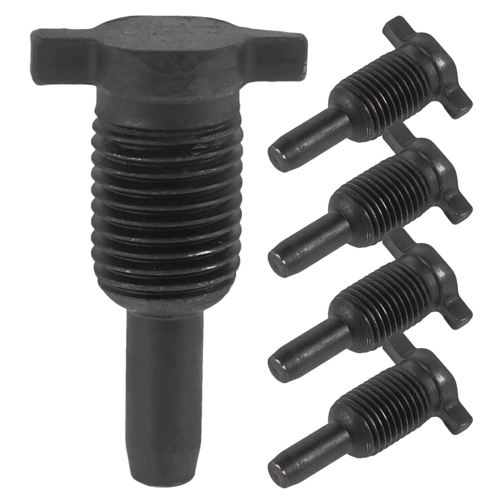 unbranded 5 Pcs Jack Accessories Valve Oil Release for Hydraulic Stand Pad Floor Jacks Black