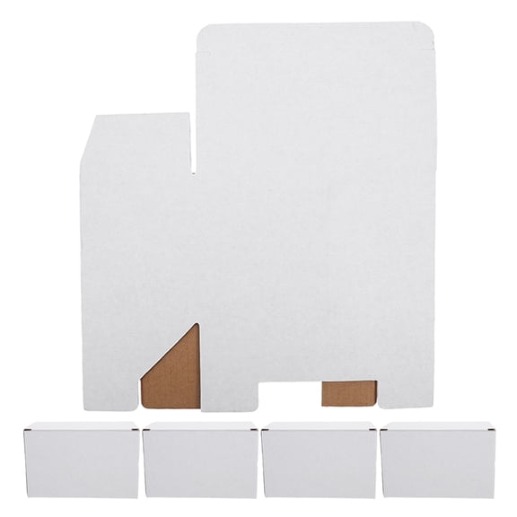 YSNOOWE wine shipping boxes Shipping Boxes White Packaging for Festivals 5pcs