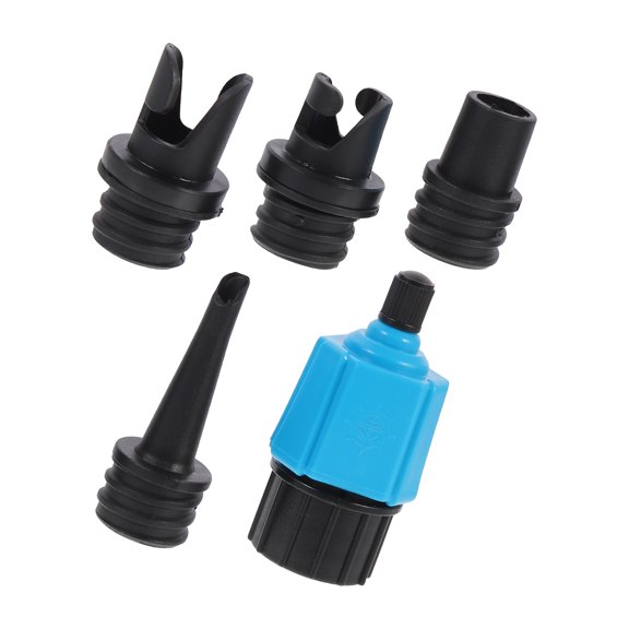 SOPOTUTU Nylon Kayak Valves Pump Adapters 5Pcs 1.4x1.4x2.8in
