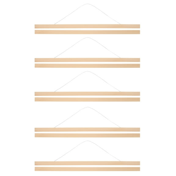 unbranded 5 Pcs Scroll Decoration Picture Hanging Easel Stand Poster Hanger Frame Posters