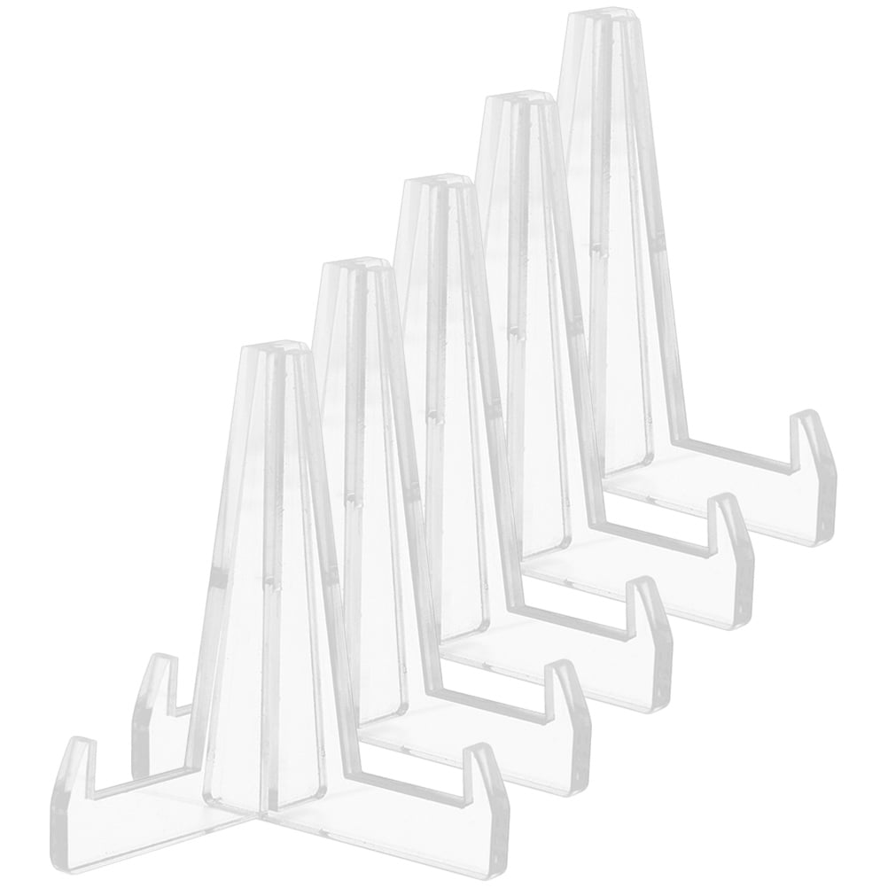 Decorative Display Rack KALLORY Acrylic Decorative Display Racks for Multi-Functional Use 5Pcs ...