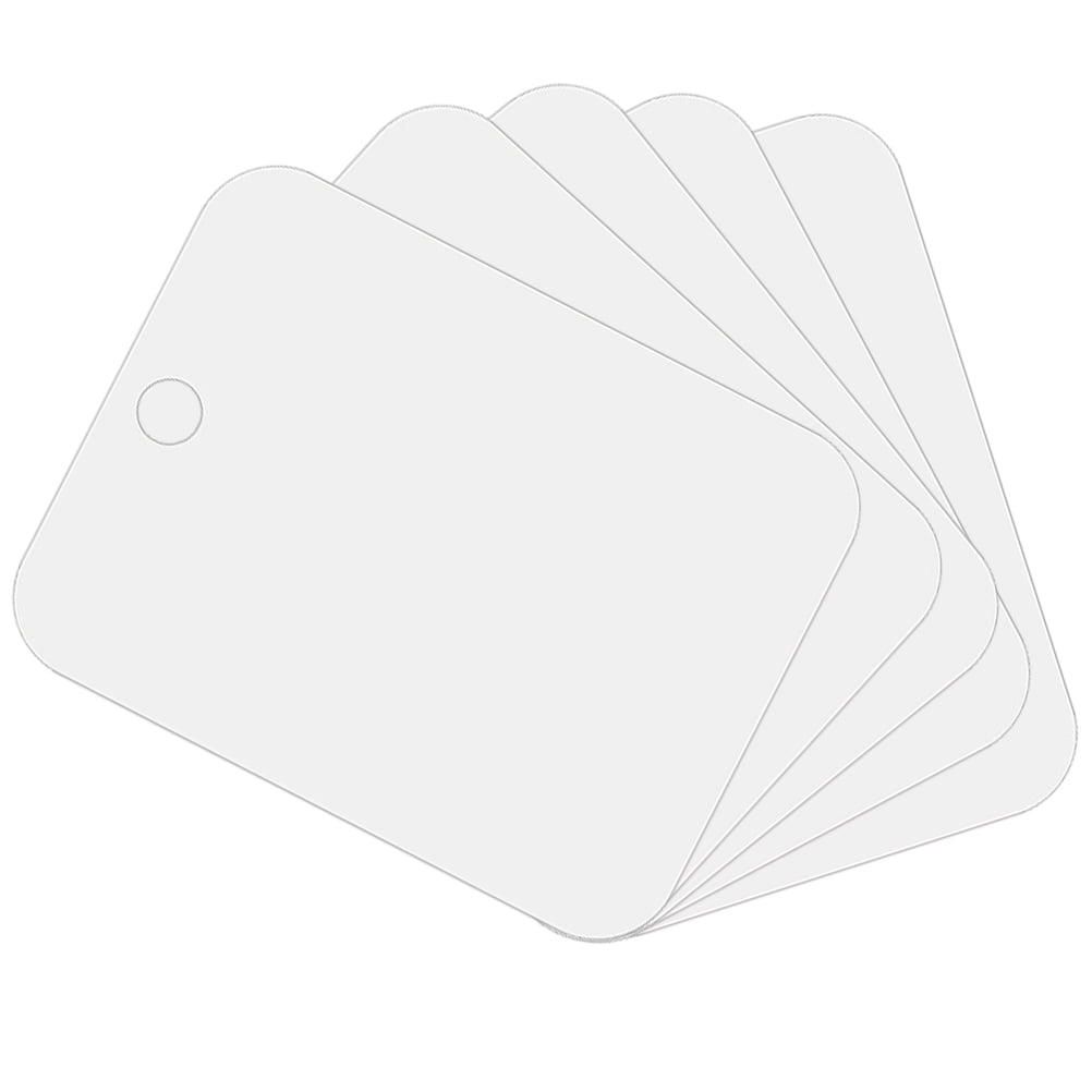 unbranded 5 Pcs Small Fogless Mirror Wall Shatterproof Rounded Double Modern Hanging