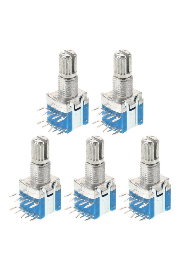 5Pcs Digital Rotary Metal Shaft Quick Position Switching for Home and Industrial Devices