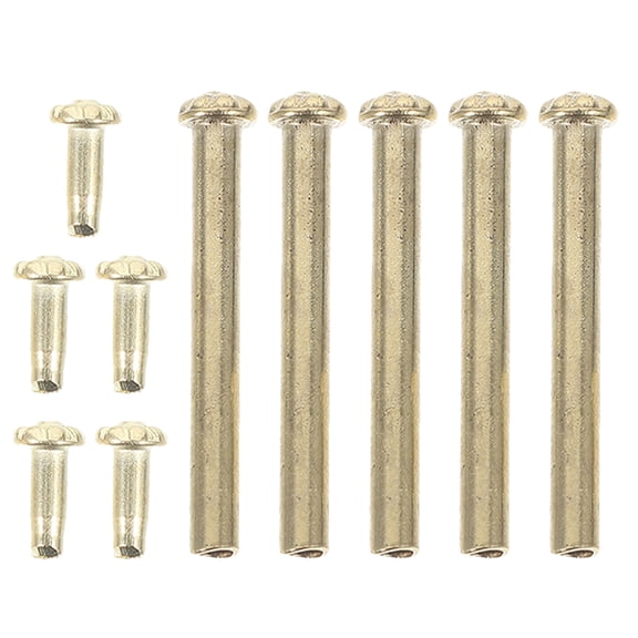 unbranded 5 Set Shaft Metal Rivets Replacement Hardware Kit Fan Repair Accessories Set Maintenance Fan Repair Kit