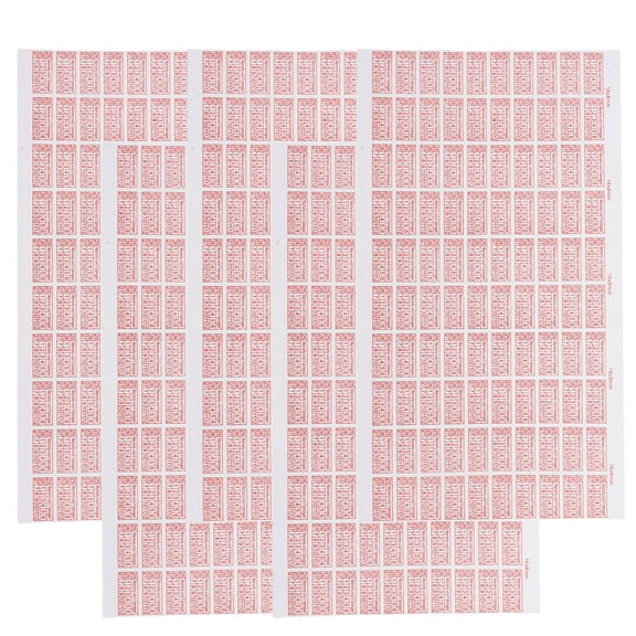 unbranded 5 Sheets Tamper Seal Stickers Adhesive Warning Labels For Warranty Void If Removed Fragile Tamper Proof Stickers For Product Protection