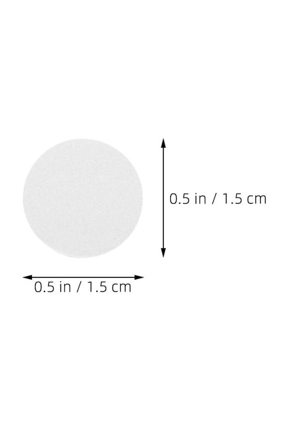 5 Sheets of PVC Screw Hole Sticker for Waterproof Home Improvement Needs