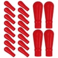 thumbnail image 1 of unbranded  50 Pcs Transfer Pipette Caps Glass Graduated Droppers Tips Red, 1 of 8