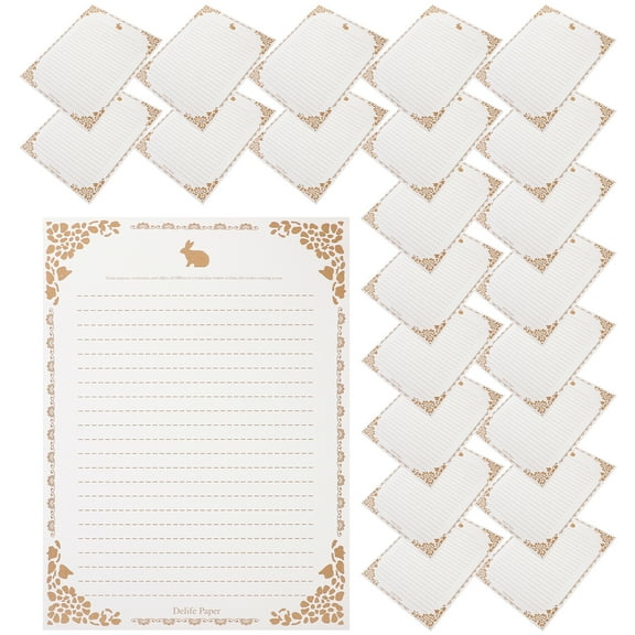 unbranded 50 Sheets Decorative Paper Cute Stationery Parchment Lovers