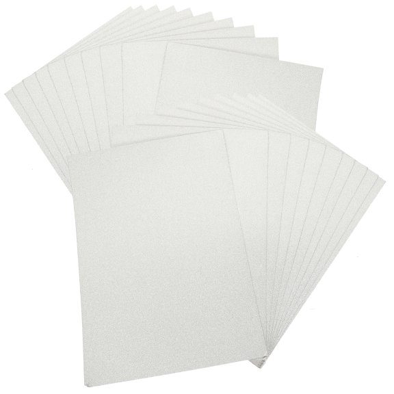unbranded 50 Sheets Paper Punch Shapes Glitter Jam DIY Gift Making Miss