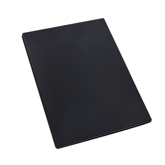 unbranded  50 Sheets Poster Paper Board Sticky Chart Photo Album Scrapbook Black