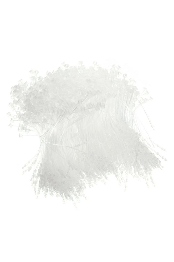 5000 Pcs Clear Twist Ties Trademark Tag Line Label Fasteners