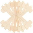 thumbnail image 1 of unbranded 50Pcs Dragonfly Shape Blank Dragonfly Cutouts Unfinished Wooden Cutouts Unpainted Wood Chips, 1 of 8