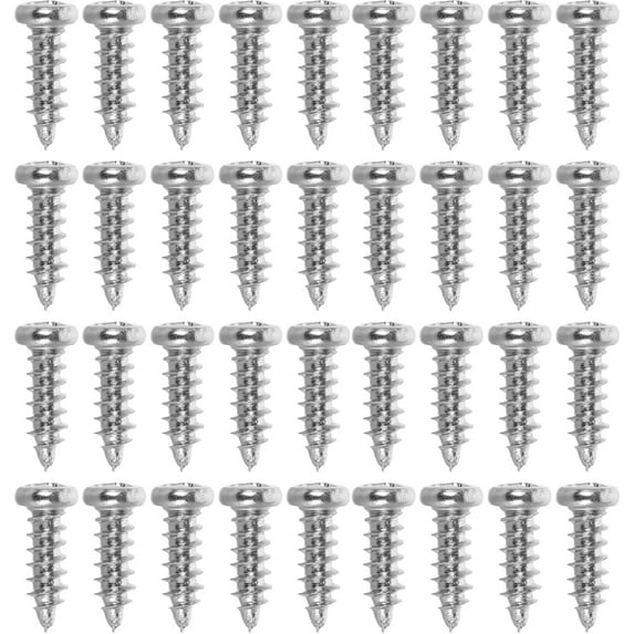 unbranded 50pcs Car Air Vent Clip Screw Mounting Screws Sturdy Screws Convenient Screws Car Screws Supplies Reusable Screws Metal Screws