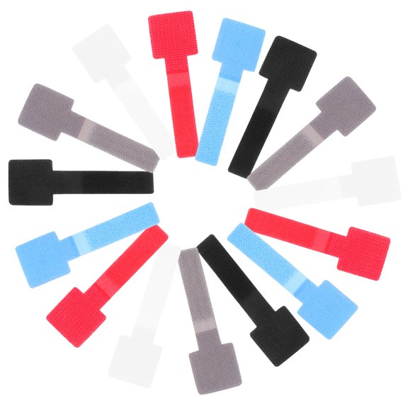 OUNONA 50pcs Self Adhesive Cable Organizers and Clips for Effective Wire Management at Home Office and Travel