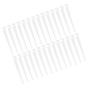 LITINKIMI 50Pcs Plastic Garden Support Stakes for Flexible Positioning in Irrigation