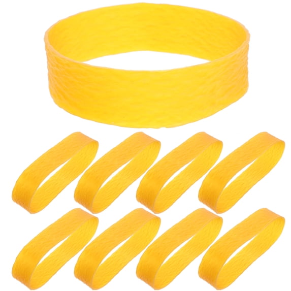 unbranded 58pcs Large Rubber Bands Heavy Duty Yellow for Organizing Adults