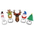 thumbnail image 1 of 5-Piece Metal Bottle Opener Set in Assorted Colors, Unique Party Favor Gifts for Friends, Family, Christmas and Holiday Celebrations, 1 of 8
