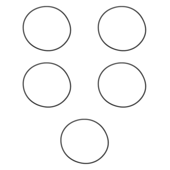 unbranded 5pcs Bar Stool Leg Protector Ring Hardwood Floor Protector Rubber Bar Stool Floor Protector Ring