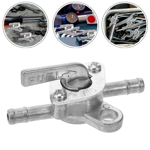 unbranded 5pcs Motorcycle Shut Off Valve Dualhead Design For Atv Dirt Bike Durable Cautery Versatile Replacement Petcock