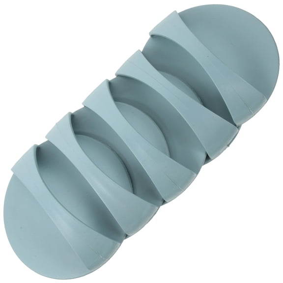 ROMANSENTIAL 5Pcs Ink Roller for Printmaking Blue Plastic for Beginner Artists in Classroom Use