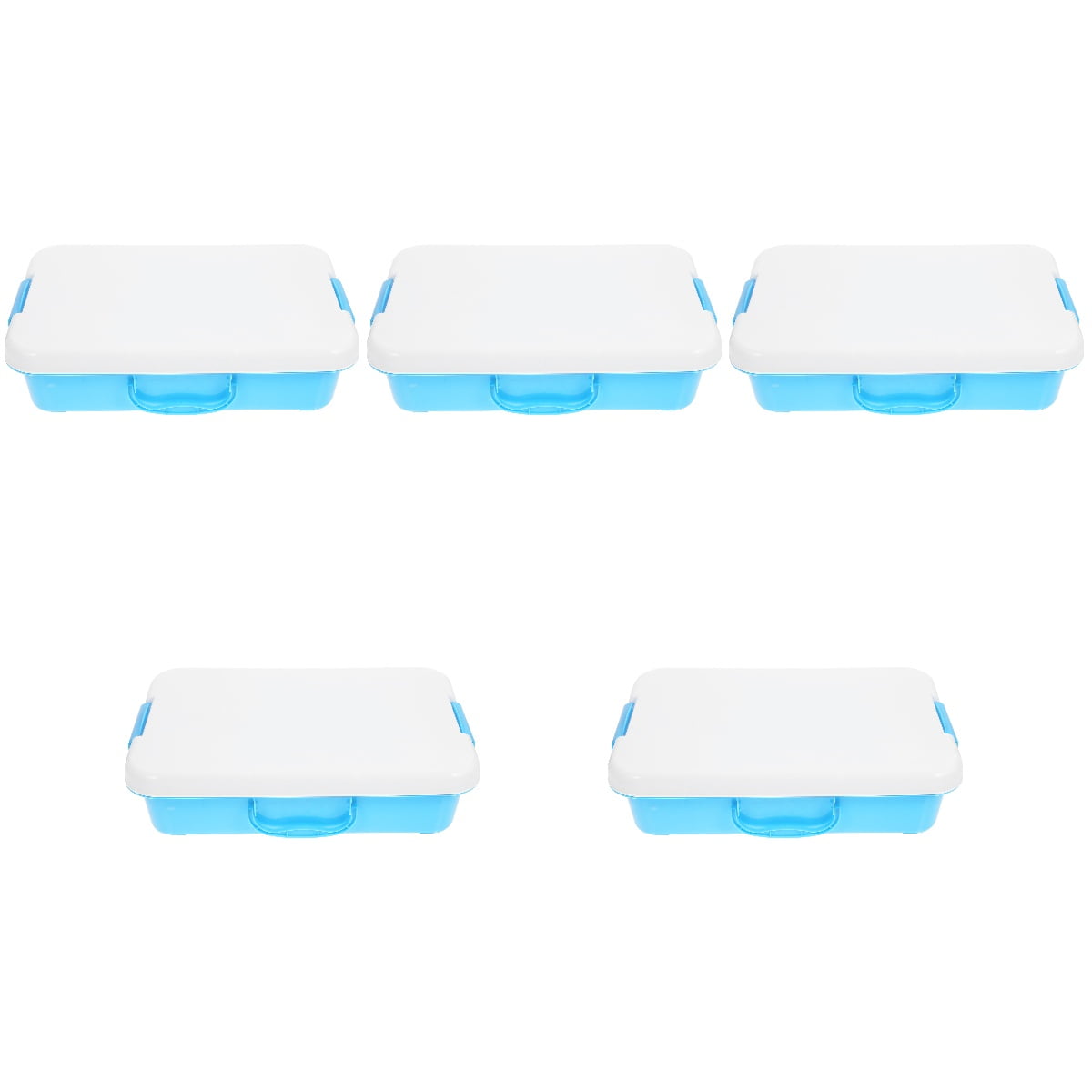 unbranded 5pcs Sand Box with Handle Plastic Sandbox Indoor Outdoor Activities Sandbox Kids Plaything