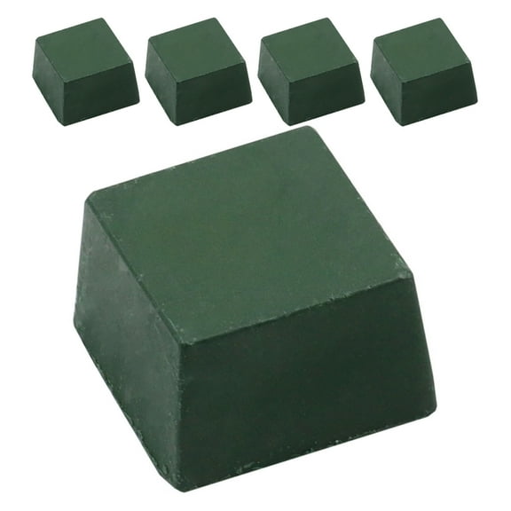 OULII 5Pcs Green Polishing Compound Set for Home Use with Highperformance Metal Buffing and Sharpening Supplies