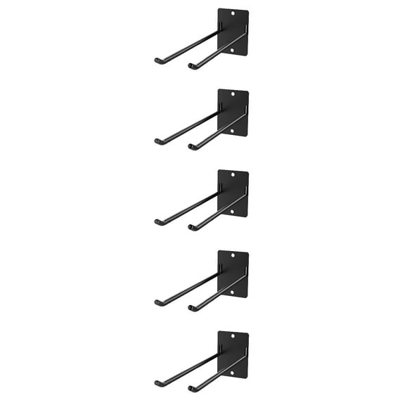 unbranded 5pcs Wall-mounted  Broom Storage Hanger Organizer For Garden Garage Garage Tool Organizer