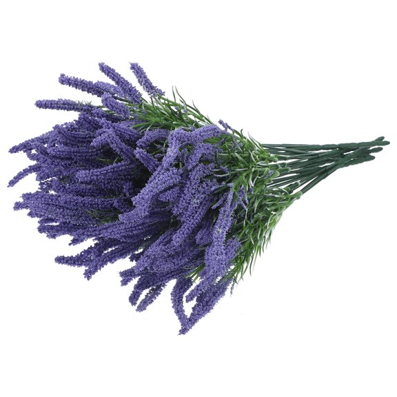 RENACLIPY Simulated Lavender Plastic Natural Design Wedding Decor 6Pcs