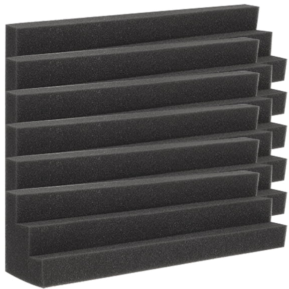 unbranded 6pcs Bass Trap Acoustic Wall Tile Soundproof Pad Noise Reduction Tool