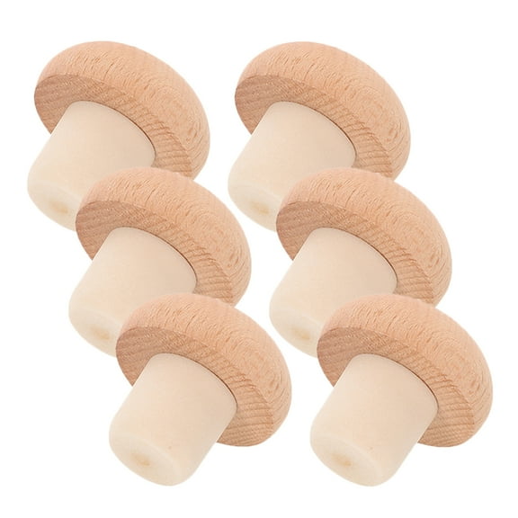 unbranded 6 Pcs Bulk Wine Stoppers Reusable Sparkling Bottle Cork