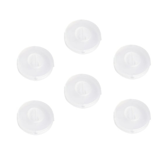 unbranded  6 Pcs Clear Swivel Winder Earphone Holder Compact Cable