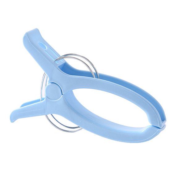 Moluckfu Household Users Clips Plastic Blue 6Pcs