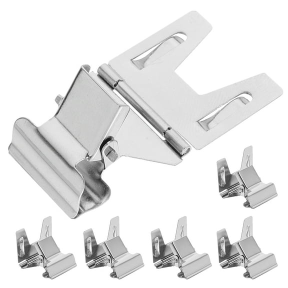 unbranded 6 Pcs Clothing Rack Signs Holder Merchandise Display Silver