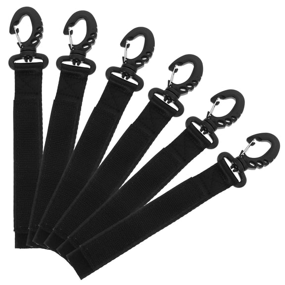 Greenadscape Dock Mooring Line Hook Nylon 6Pcs 8.65X0.98X0.20in