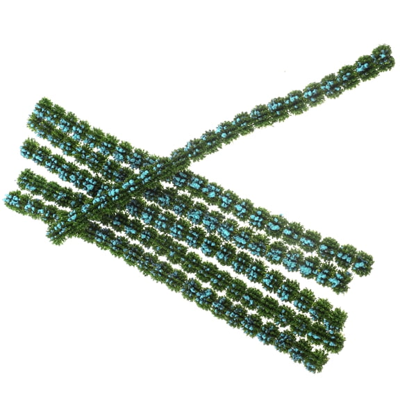 unbranded 6 Pcs Greenery Decor Foliage Fairy House Garden Outdoor Blue