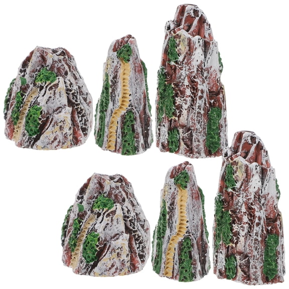 unbranded 6 Pcs Household Mask Bowl Micro Landscape Accessories