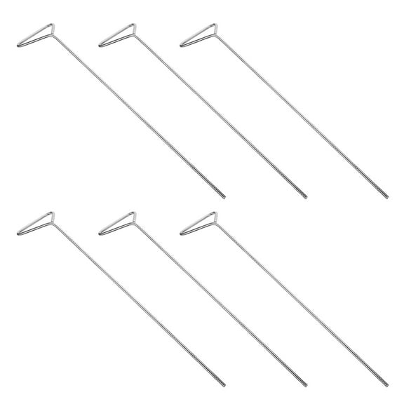 unbranded  6 Pcs Laboratory Tool Inoculating Instruments Equipment Silver