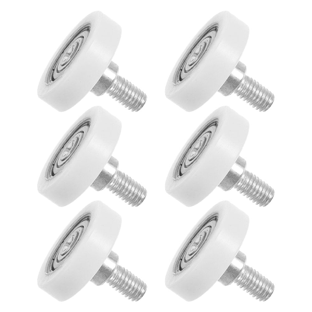 FONDOTIN 6Pcs Smooth Sliding Door Replacement Rollers for Furniture ...