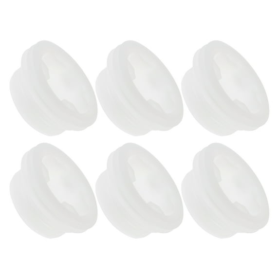 unbranded 6 Pcs Oil Drum Cover Dust Gas Transfer Pump Child White