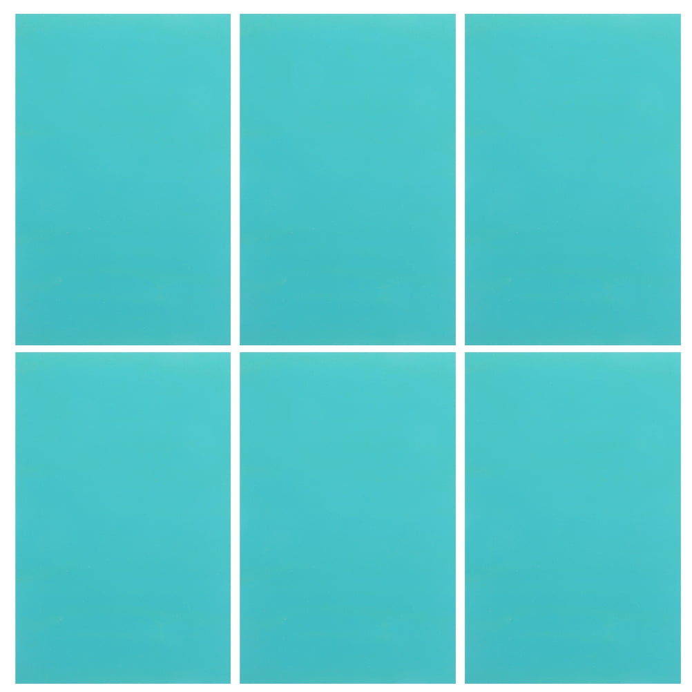 LITINKIMI 6Pcs Craft Supplies for Kids Dark Green PVC for Print Making Projects