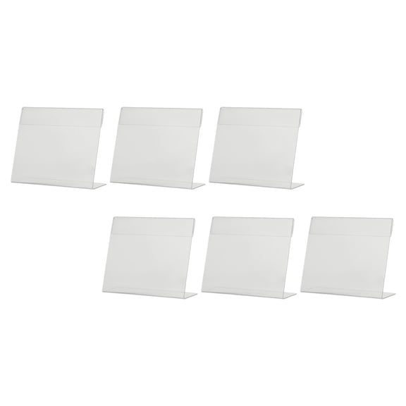 unbranded 6 Pcs Price OEM Merchandise Display Desktop Stand Flyer Holder